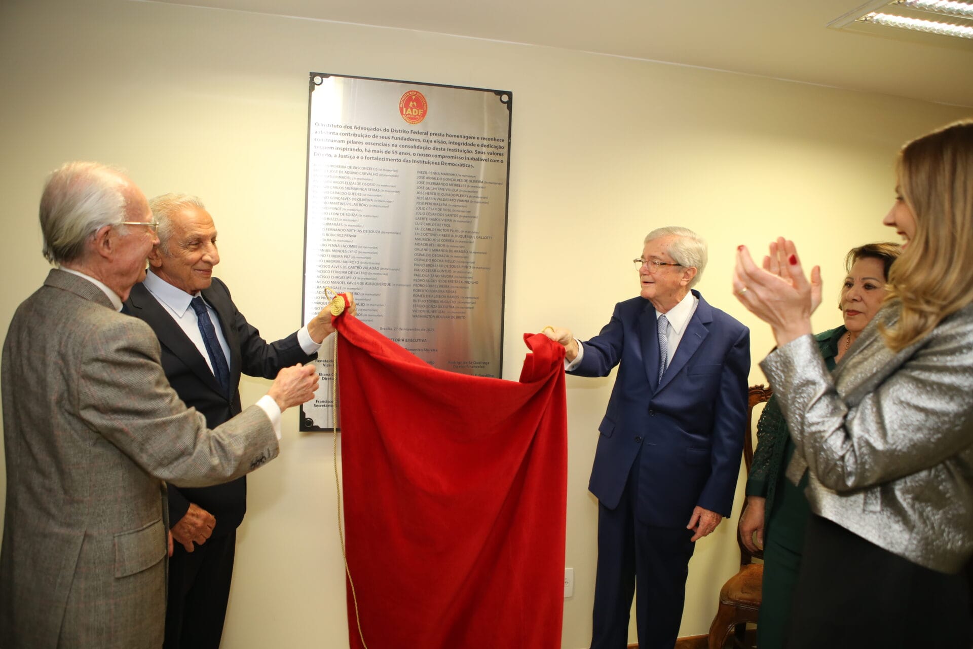 Solenidade de Descerramento da Placa dos Fundadores